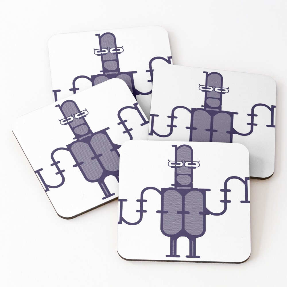 Item preview, Coasters (Set of 4) designed and sold by RuckusMade.