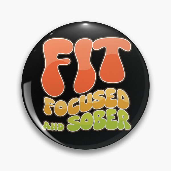 Item preview, Fit Focues and Sober Normalize Sobriety designed and sold by SleekVisuals.