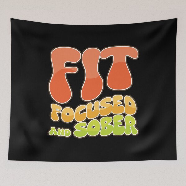 Item preview, Fit Focues and Sober Normalize Sobriety designed and sold by SleekVisuals.