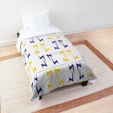 Colourful frog pattern. Royal Frog Comforter