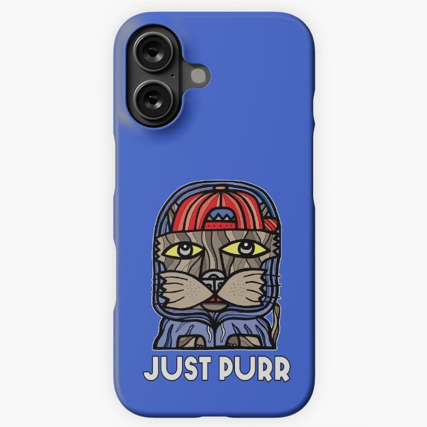 "Just Purr" iPhone Snap Case