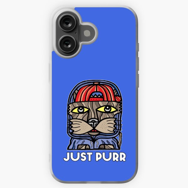 "Just Purr" iPhone Soft Case