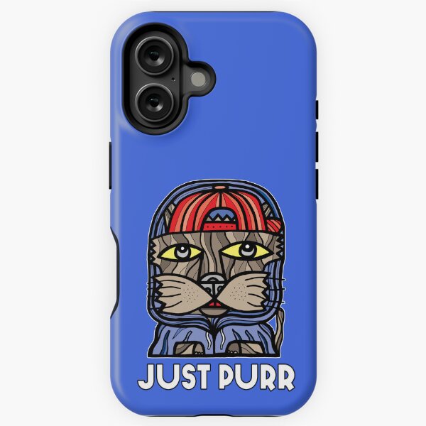 "Just Purr" iPhone Tough Case