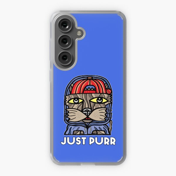 "Just Purr" Samsung Galaxy Soft Case