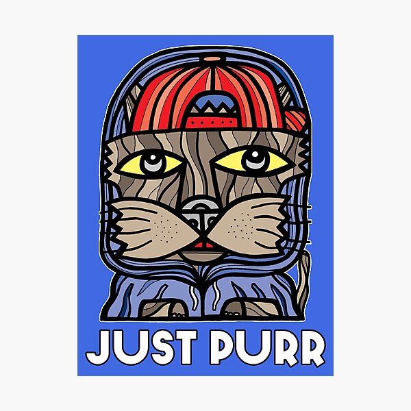 "Just Purr" Photographic Print