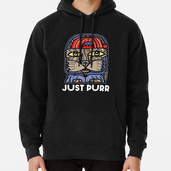 "Just Purr" Pullover Hoodie