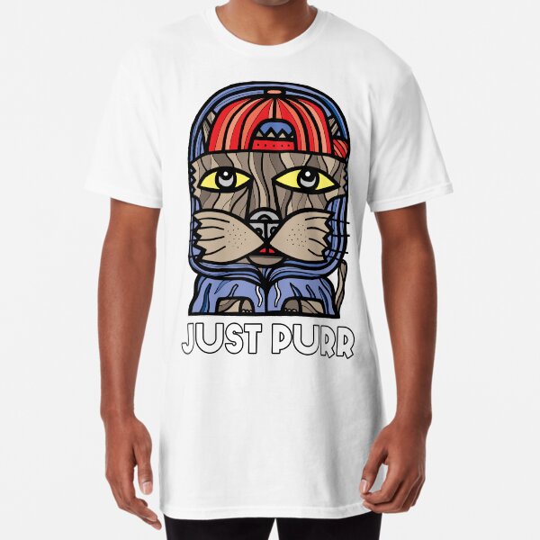 "Just Purr" Long T-Shirt