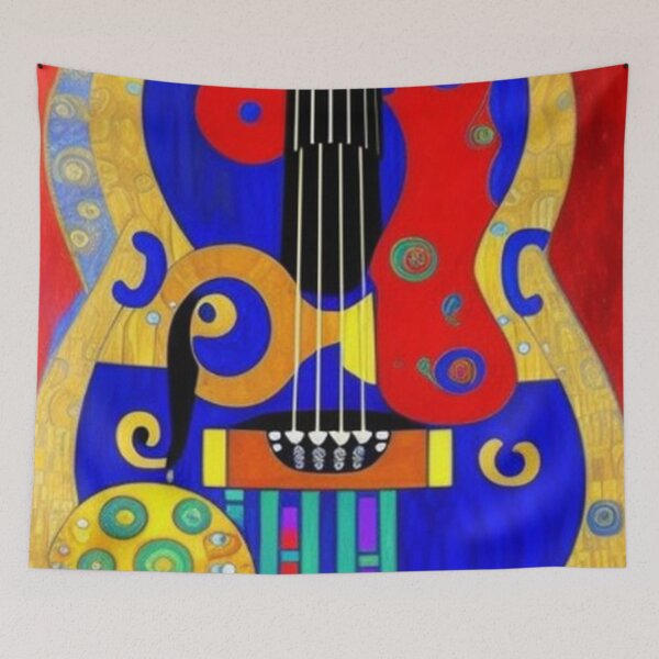 Item preview, Abstract Guitar Art designed and sold by TheDarkWardrobe.