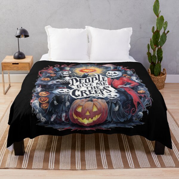 Item preview, Spooky Skeletons and Pumpkins designed and sold by MysticOzzy.