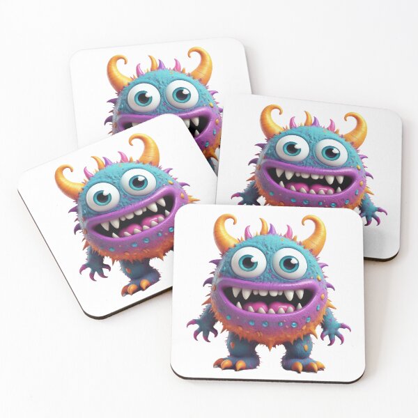 Item preview, Cute monster cartoon designed and sold by RamsesLw.