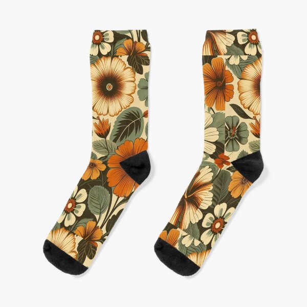 Vista previa del artículo con la obra «flores vintage», diseñado y vendido por sevenmountains.