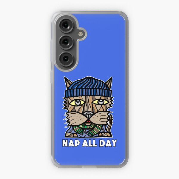 "Nap All Day" Samsung Galaxy Soft Case