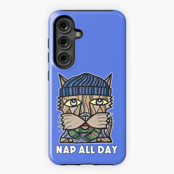 "Nap All Day" Samsung Galaxy Tough Case