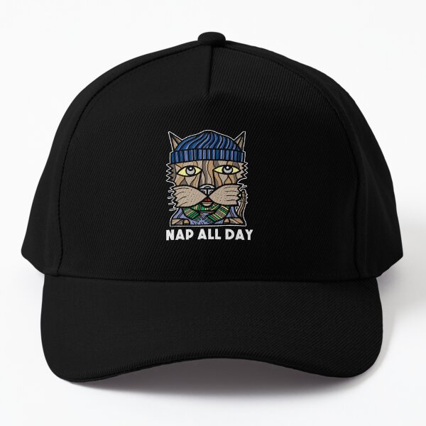 "Nap All Day" Baseball Cap