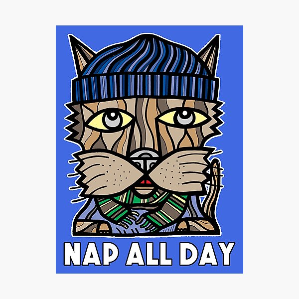 "Nap All Day" Photographic Print