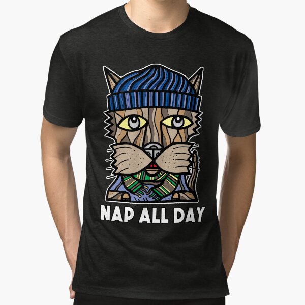 "Nap All Day" Tri-blend T-Shirt