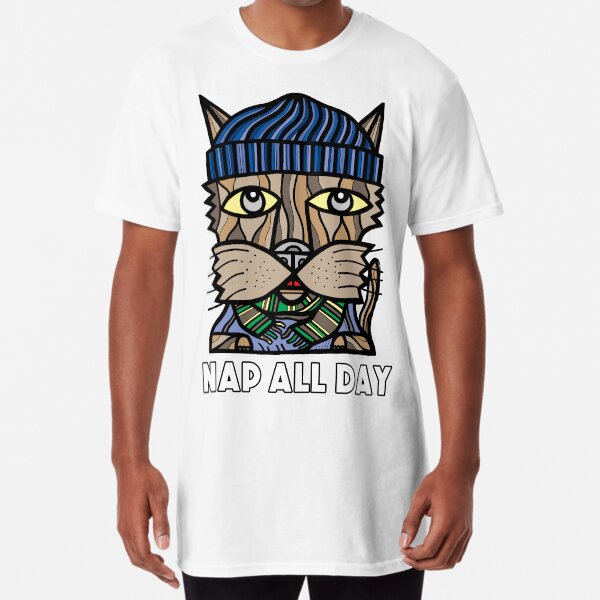 "Nap All Day" Long T-Shirt