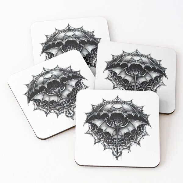 Item preview,  umbrella with bat  ,Halloween bat,Halloween  tattoo,Halloween Umbrella designed and sold by Expressions-Sel.
