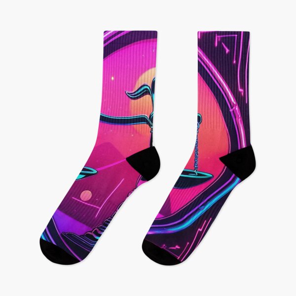 Item preview, Neon Libra Zodiac Art - Vibrant Balance Design designed and sold by ArcaneEternal.