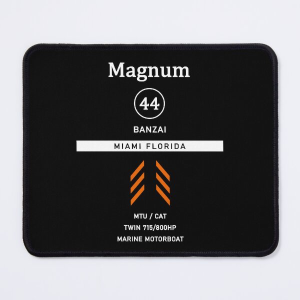 Item preview, Magnum 44 Banzai Offshore Racing Motorboat Speedboat Florida Miami designed and sold by PB Mary.