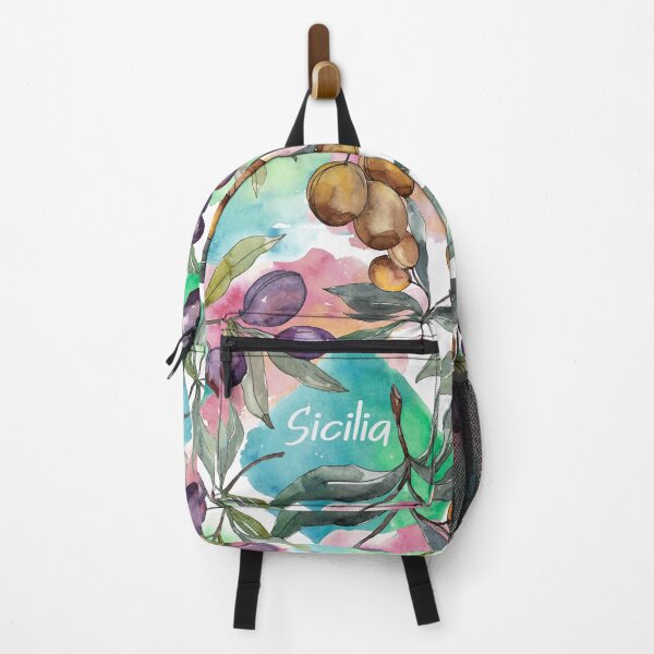 Item preview, Sicilia love - olives watercolor designed and sold by EmeraldeaArt.