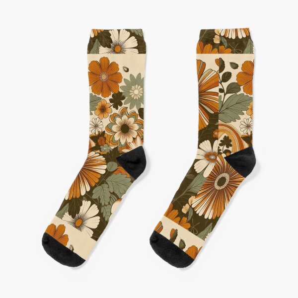 Vista previa del artículo con la obra «flores vintage», diseñado y vendido por sevenmountains.