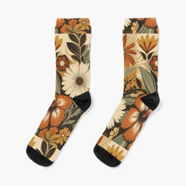 Vista previa del artículo con la obra «flores vintage», diseñado y vendido por sevenmountains.