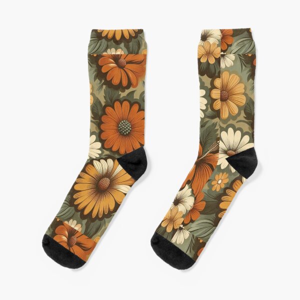 Vista previa del artículo con la obra «flores vintage», diseñado y vendido por sevenmountains.