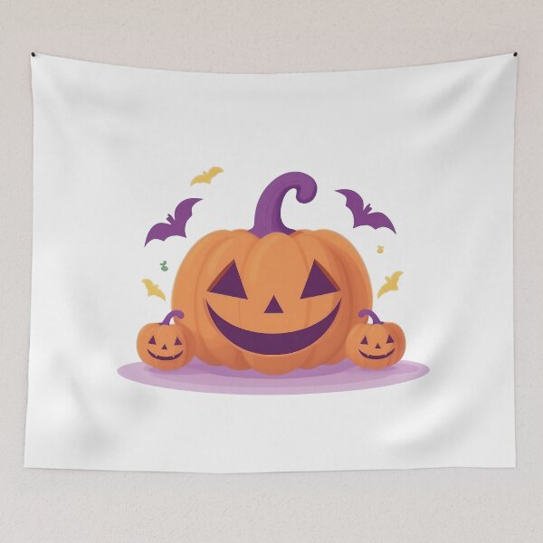 Item preview, Whimsical Jack-o-Lanterns designed and sold by KreativeKathryn.
