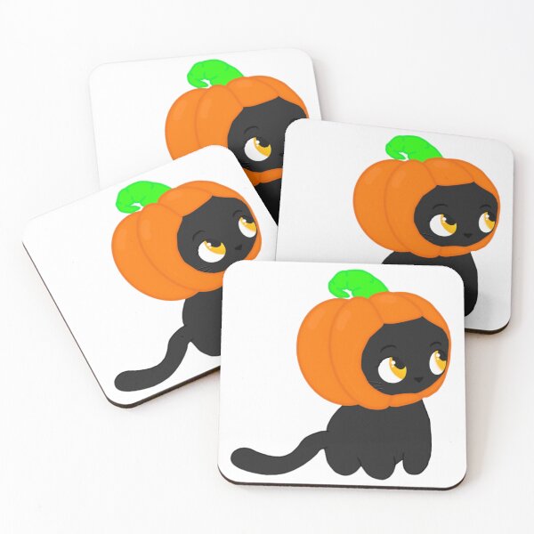 Item preview, Pumpkin cat designed and sold by Artistkhg.
