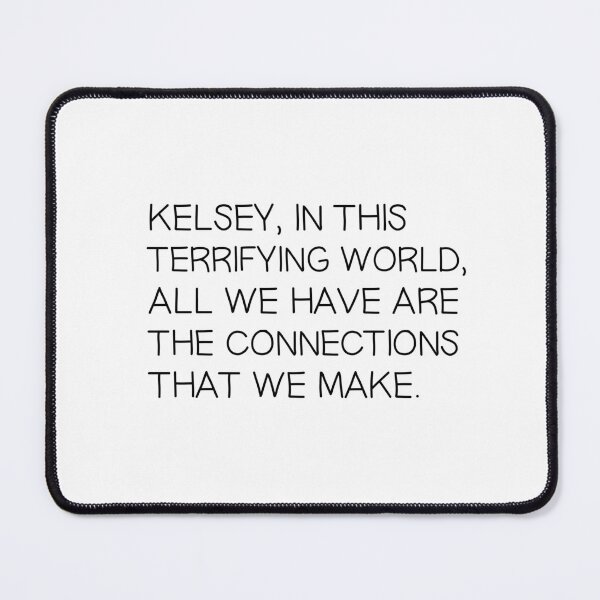 Item preview, Kelsey in this Terrifying World Custom Logo Text Black designed and sold by cemetry-gates.