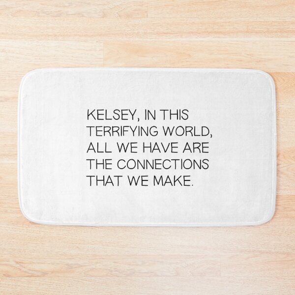 Item preview, Kelsey in this Terrifying World Custom Logo Text Black designed and sold by cemetry-gates.