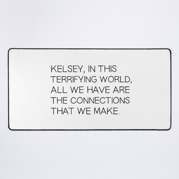 Item preview, Kelsey in this Terrifying World Custom Logo Text Black designed and sold by cemetry-gates.