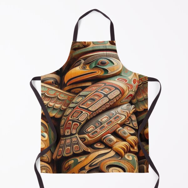 Item preview, Quinault Native American Totem Pole Heritage designed and sold by Naomi Gutierrez Parrish.
