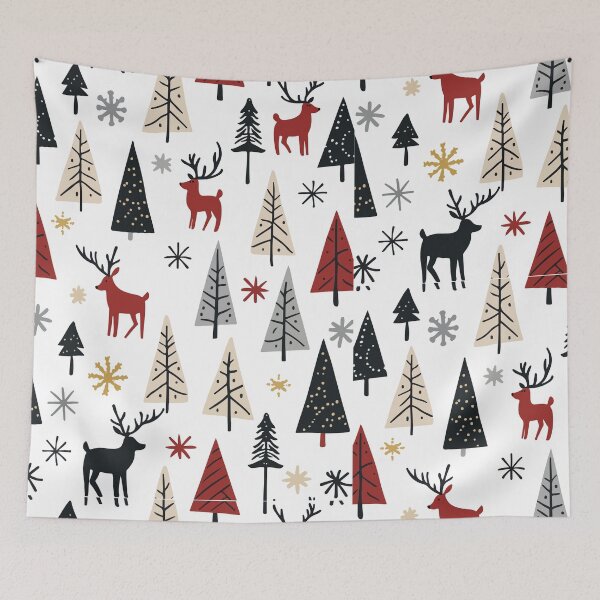 Item preview, Scandinavian Christmas Elements and Winter Trees designed and sold by HandicraftArt.