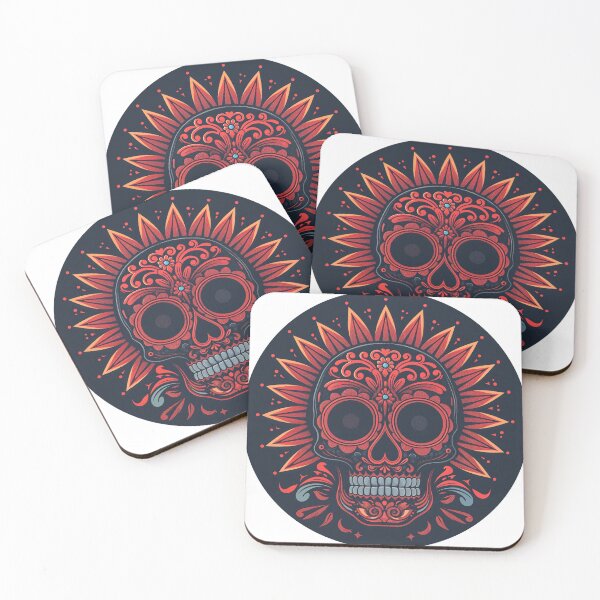 Item preview, Mexican style skull #4 designed and sold by wonderpix.