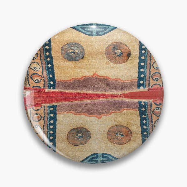 Item preview, Tibetan Chinese Saddle Cover Print designed and sold by Vicky Brago-Mitchell®.