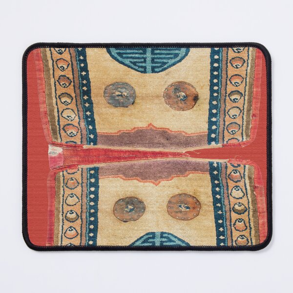 Item preview, Tibetan Chinese Saddle Cover Print designed and sold by Vicky Brago-Mitchell®.