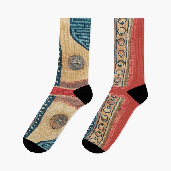 Item preview, Tibetan Chinese Saddle Cover Print designed and sold by Vicky Brago-Mitchell®.