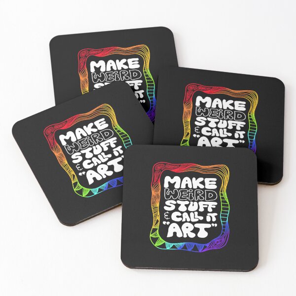 Item preview, make weird stuff & call it "art" designed and sold by rileycastiel.