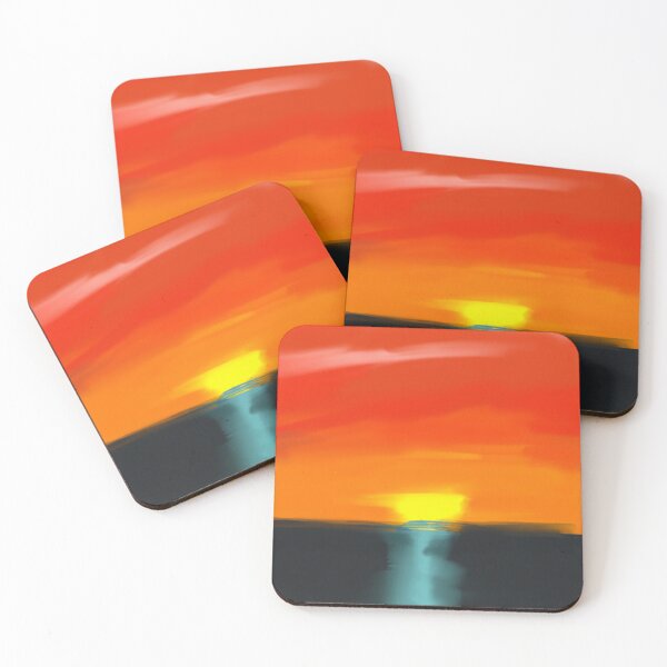 Item preview, Sunset's Tranquil Glow designed and sold by The Abstract Shop.