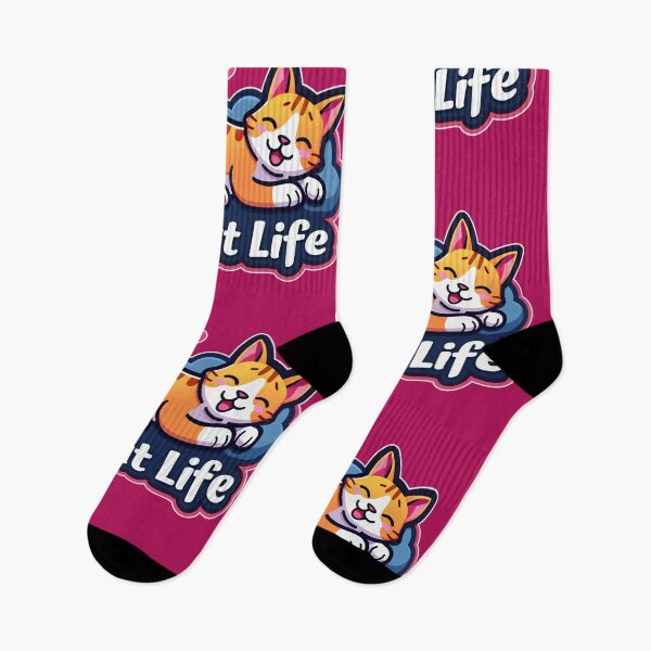 Item preview, Cat Life: Happy Orange Tabby designed and sold by LiveDesigner.