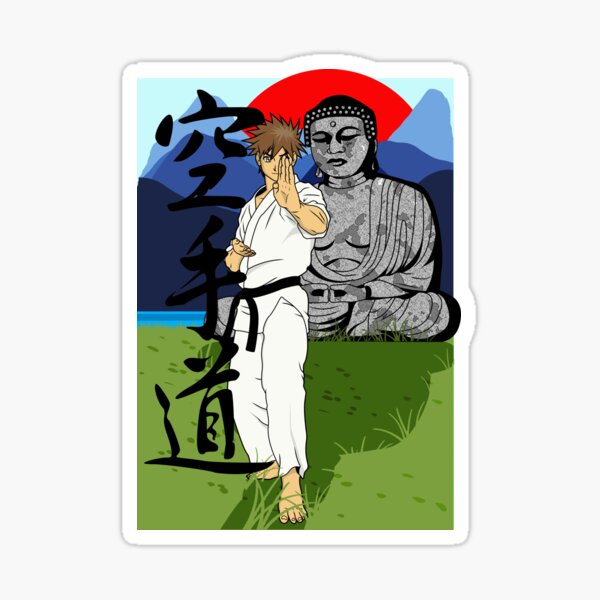 Karate Budo Sticker