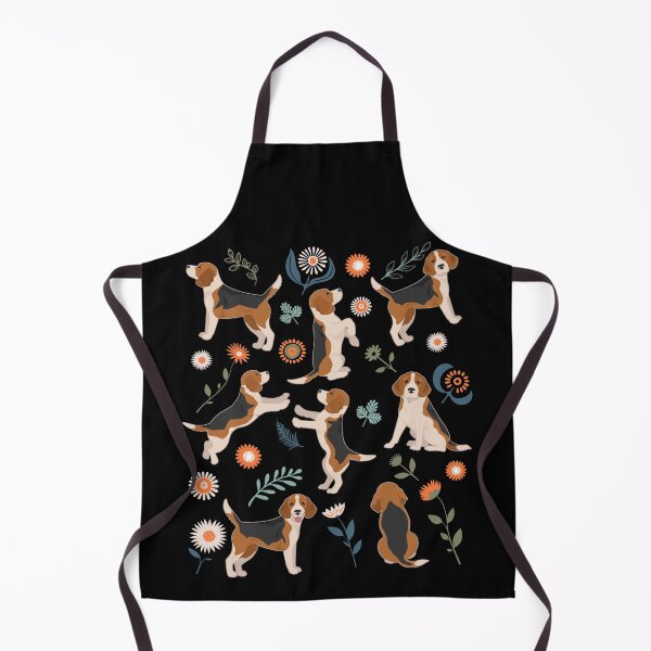 Item preview, Beagle Dog Flowers designed and sold by Clara Hollins.