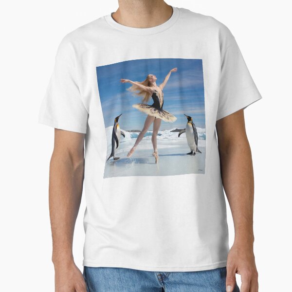 Item preview, Ballet dancer among penguins designed and sold by Frank-Farran.