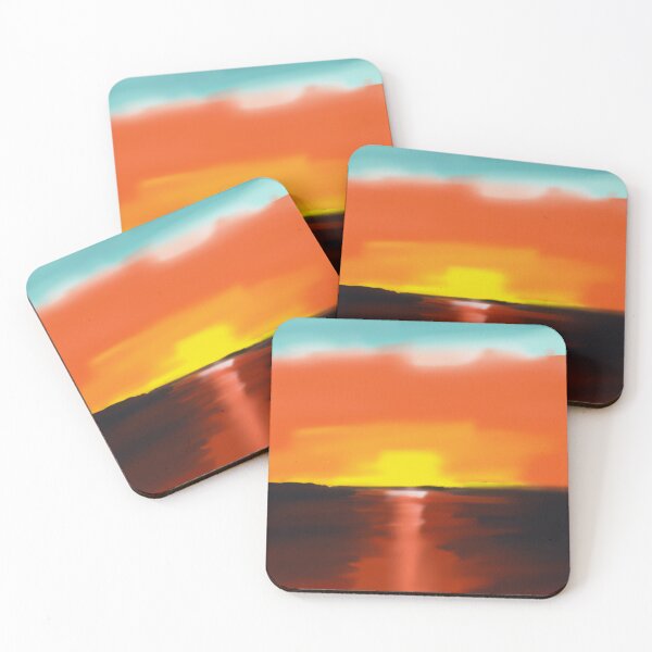 Item preview, Fiery Horizon designed and sold by The Abstract Shop.