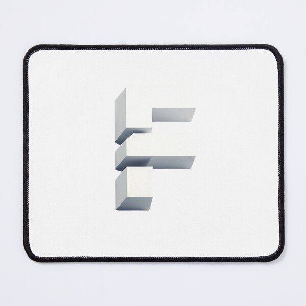 Item preview, 3D Geometric 'F' Monogram designed and sold by Pixel-Lift.
