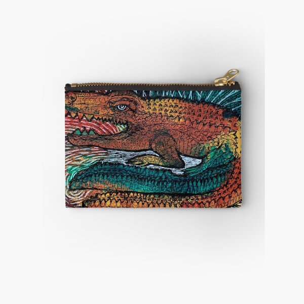 Item preview, Abstract alligator painting designed and sold by SterkalaPress.