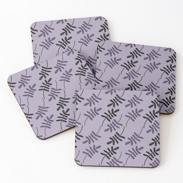 Item preview, Celestial Bootanicals Lavender Purple Black designed and sold by DanielleFishIll.