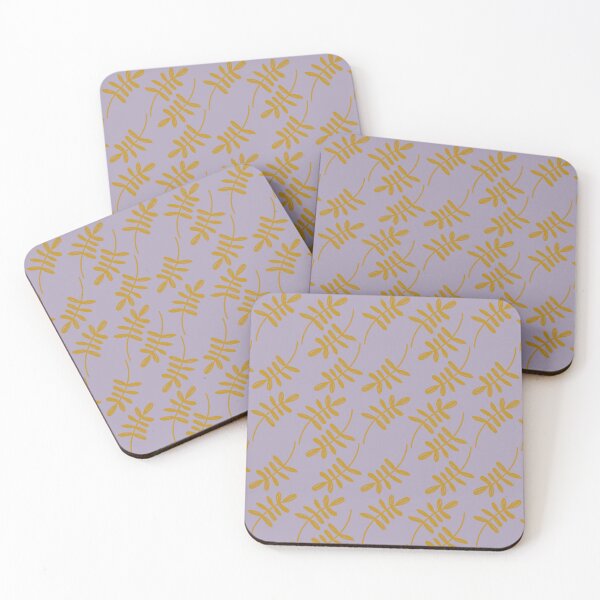 Item preview, Celestial Bootanicals Lavender Moonlight Yellow designed and sold by DanielleFishIll.